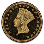 1888 $1 Indian Head Gold Dollar PR-65+ DCAM PCGS