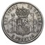1888-1892 Spain Silver 5 Pesetas Avg Circ
