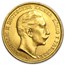 1888-1913 Germany Gold 20 Marks Prussia William II AU