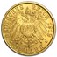 1888-1913 Germany Gold 20 Marks Prussia William II BU