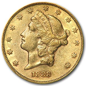 1888 $20 Liberty Gold Double Eagle XF 1888 $20 Liberty Gold Double Eagle XF