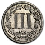 1888 3 Cent Nickel AU