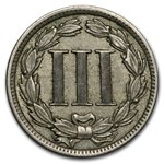 1888 3 Cent Nickel XF