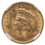 1888 $3 Gold Princess MS-64 NGC