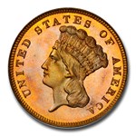 1888 $3 Gold Princess PR-65 PCGS