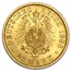1888 Germany Gold 20 Marks Prussia Friedrich III Avg Circ