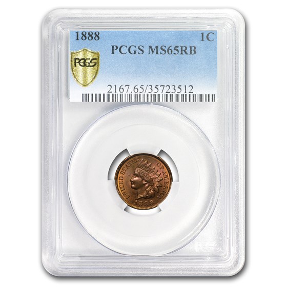 1888 Indian Head Cent MS-65 PCGS (Red/Brown) 1888 Indian Head Cent MS-65 PCGS (Red/Brown)