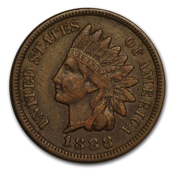 1888 Indian Head Cent XF 1888 Indian Head Cent XF
