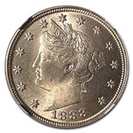 1888 Liberty Head V Nickel MS-66 NGC