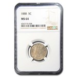 1888 Liberty Nickel MS-64 NGC