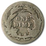 1888 Liberty Seated Dime VG