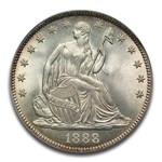1888 Liberty Seated Half Dollar MS-67 PCGS CAC