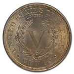 1888 Liberty V Nickel MS-65 PCGS