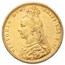 1888-M Australia Gold Sovereign Victoria Jubilee AU