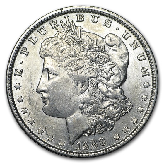 1888 Morgan Dollar AU
