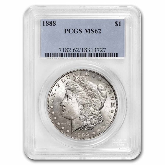 1888 Morgan Dollar MS-62 PCGS 1888 Morgan Dollar MS-62 PCGS