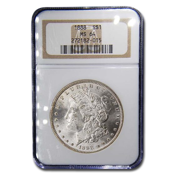 1888 Morgan Dollar MS-64 NGC 1888 Morgan Dollar MS-64 NGC