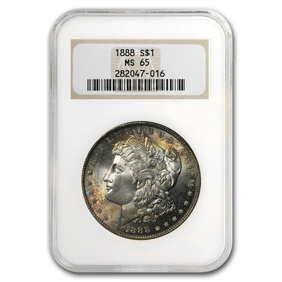 1888 Morgan Dollar MS-65 NGC (Toned Obv & Rev) 1888 Morgan Dollar MS-65 NGC (Toned Obv & Rev)