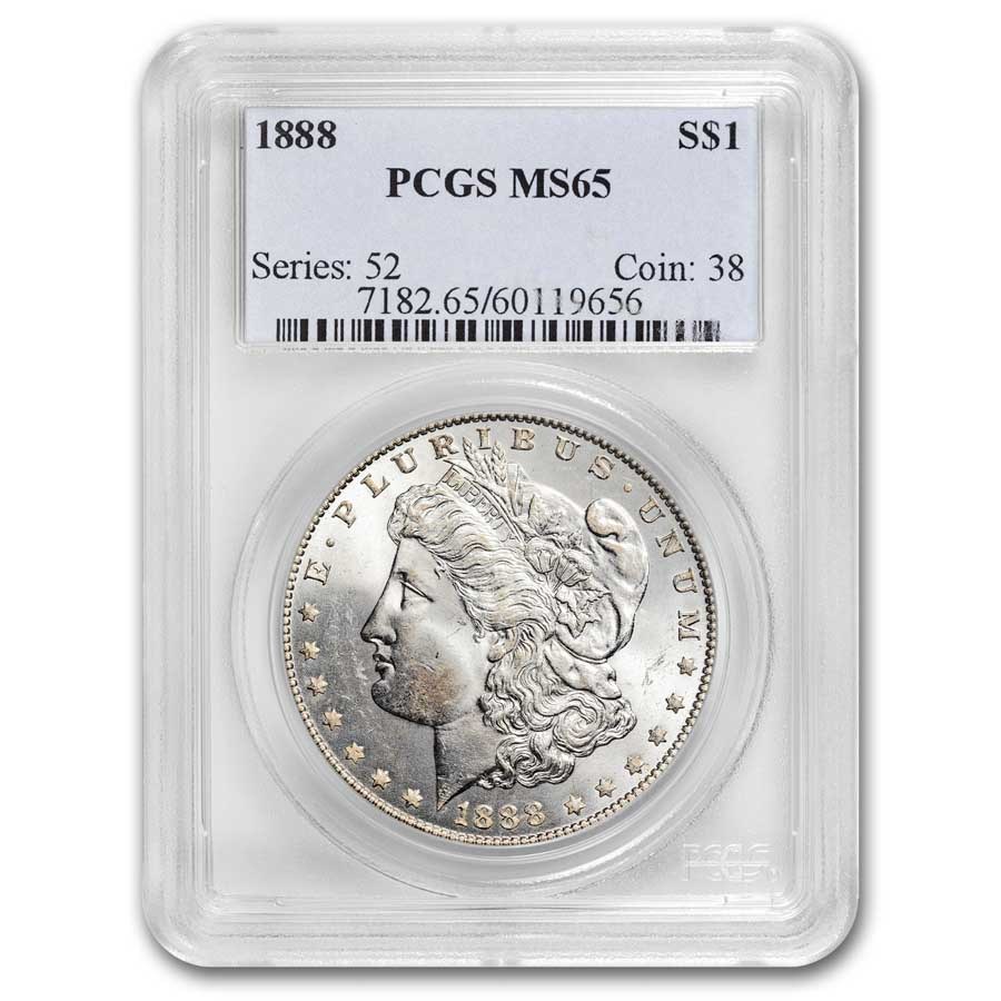 1888 Morgan Dollar MS-65 PCGS