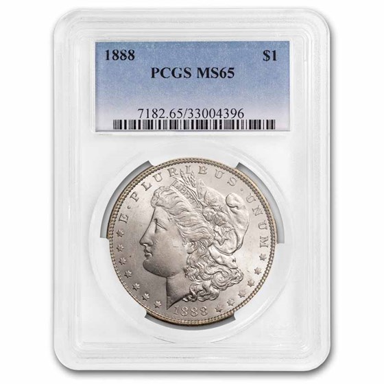 1888 Morgan Dollar MS-65 PCGS 1888 Morgan Dollar MS-65 PCGS