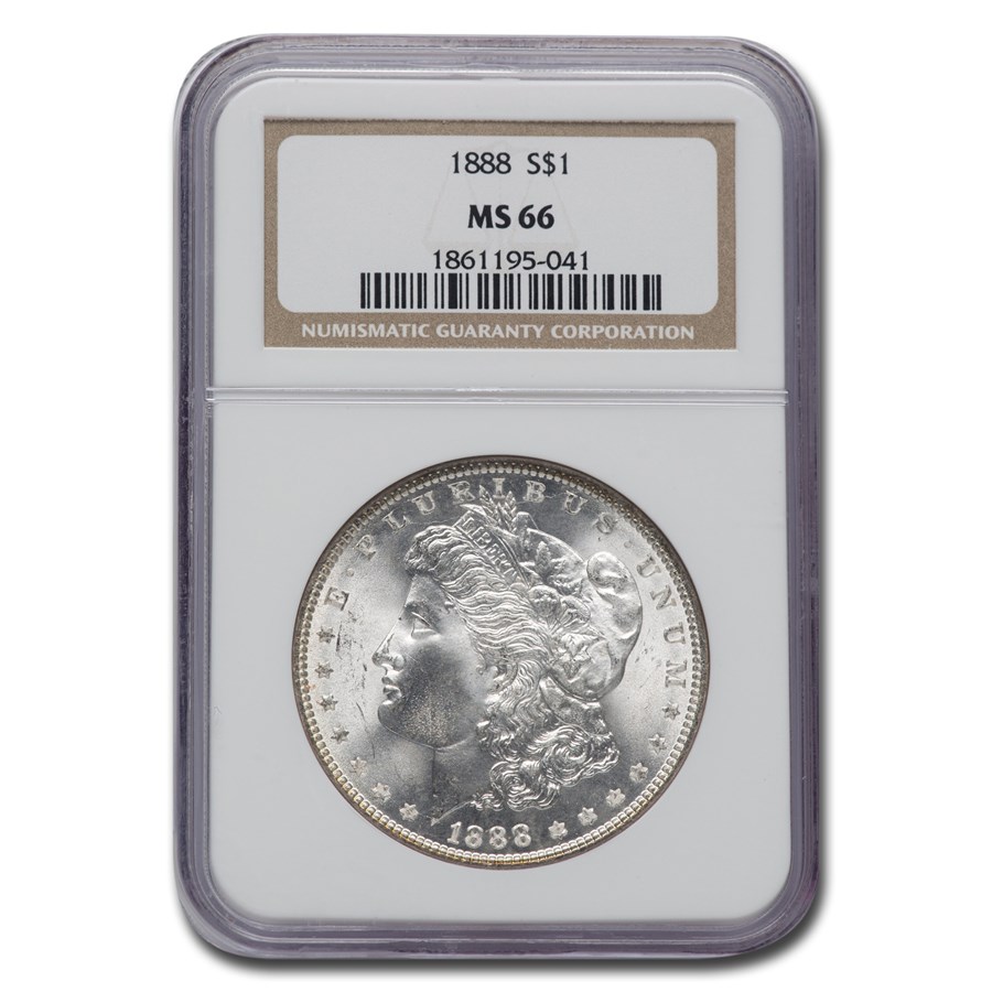 1888 Morgan Dollar MS-66 NGC