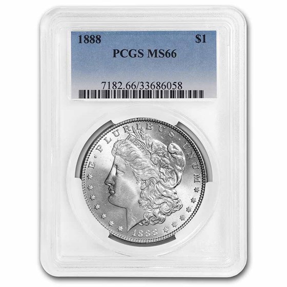 1888 Morgan Dollar MS-66 PCGS 1888 Morgan Dollar MS-66 PCGS