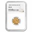 1888 Newfoundland Gold 2 Dollars Victoria MS-60 NGC