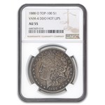 1888-O Morgan Dollar AU-55 NGC (VAM-4, Hot Lips Dbl Die Obverse)