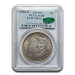 1888-O Morgan Dollar AU-58 PCGS CAC (VAM 4 Hot Lips)