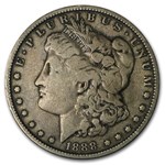 1888-O Morgan Dollar Fine (VAM-4, Hot Lips, Doubled Die, Top-100)