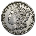 1888-O Morgan Dollar Hot Lips XF