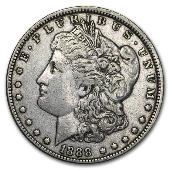 1888-O Morgan Dollar Hot Lips XF 1888-O Morgan Dollar Hot Lips XF
