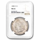 1888-O Morgan Dollar MS-65 NGC