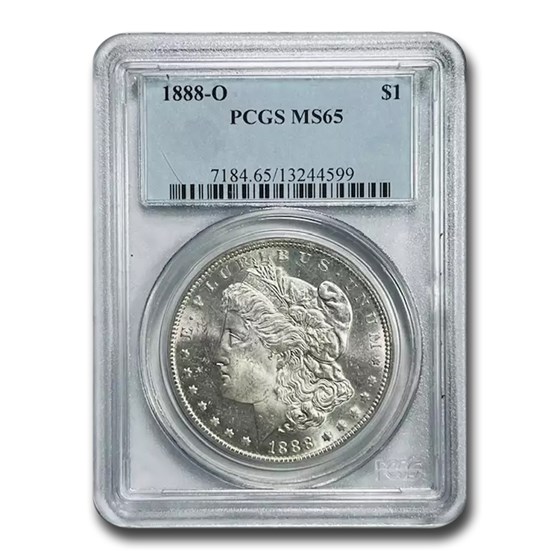 1888-O Morgan Dollar MS-65 PCGS 1888-O Morgan Dollar MS-65 PCGS