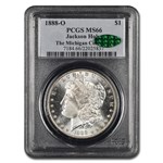 1888-O Morgan Dollar MS-66 PCGS CAC (Michigan Collection)