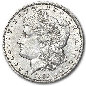 1888-O Morgan Dollar Oval O AU Details (VAM, Cleaned, Top-100) 1888-O Morgan Dollar Oval O AU Details (VAM, Cleaned, Top-100)