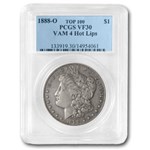 1888-O Morgan Dollar VF-30 PCGS (VAM-4, Hot Lips, Top-100)