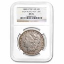1888-O Morgan Dollar XF-45 NGC (VAM-4, Hot Lips Doubled Die)