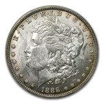 1888-O Morgan Dollar MS-62 PCGS (VAM 1B, Scarface)