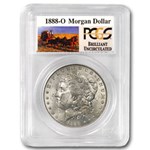 1888-O Stage Coach Silver Dollar BU PCGS