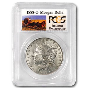 1888-O Stage Coach Silver Dollar BU PCGS 1888-O Stage Coach Silver Dollar BU PCGS