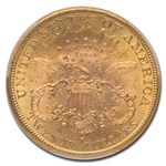 1888-S $20 Liberty Gold Double Eagle MS-63 PCGS CAC