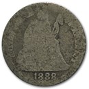1888-S Liberty Seated Dime AG