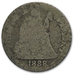 1888-S Liberty Seated Dime AG