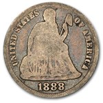1888-S Liberty Seated Dime Good