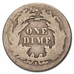 1888-S Liberty Seated Dime VG