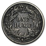 1888-S Liberty Seated Dime XF