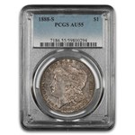 1888-S Morgan Dollar AU-55 PCGS