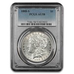 1888-S Morgan Dollar AU-58 PCGS