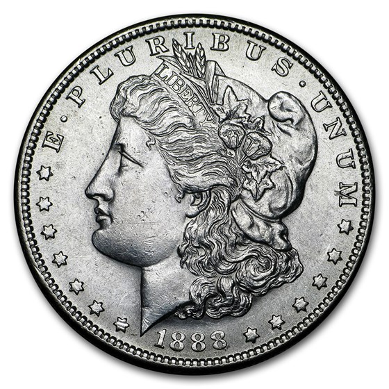 1888-S Morgan Dollar AU-58 1888-S Morgan Dollar AU-58